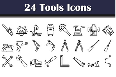 Tools Icon Set