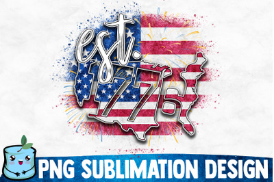 Est 1776 Sublimation Design