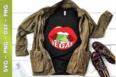 vegan lips vintage retro