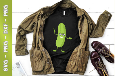 Funny Pickle Designs Dancing Food