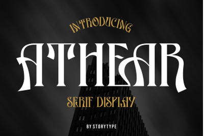 ATHEAR Typeface