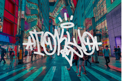 Graffiti Inspired Fonts | Urban Tags