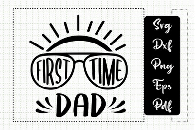 Design First Time Dad Est. 2022 Gift