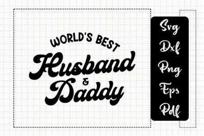 World&#039;s Best Husband &amp; Daddy Gift