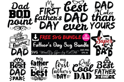 Father&#039;s Day SVG Bundle, Dad SVG Bundle ,Super Dad SVG