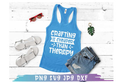 Crafting is cheaper than therapy