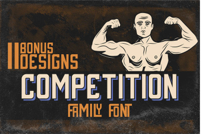 Competition font