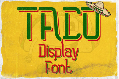 Taco font