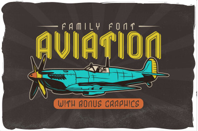 Aviation font