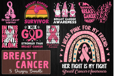 Breast Cancer SVG Bundle