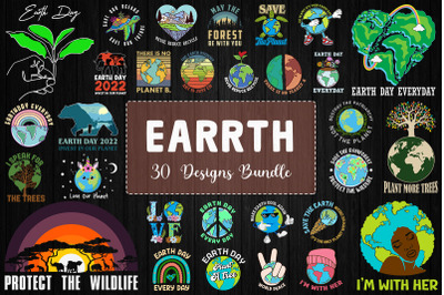 Earthday - Save The Earth SVG Bundle