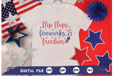 flip flops fireworks and freedom