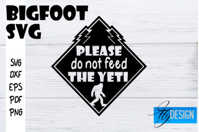 Bigfoot SVG | Yeti SVG | Funny Quotes SVG