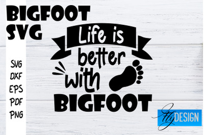 Bigfoot SVG | Yeti SVG | Funny Quotes SVG