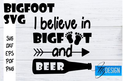 Bigfoot SVG | Yeti SVG | Funny Quotes SVG