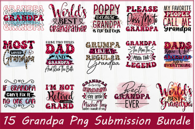 Grandpa Png Submission Bundle