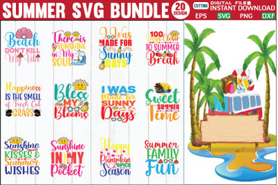 Summer svg bundle