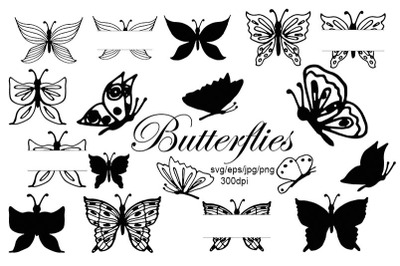 Butterfly, svg, bundle, summer, t-shirt design