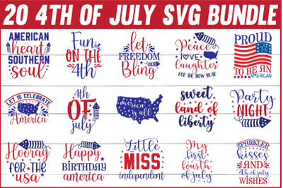 4th Of July Svg Bundle