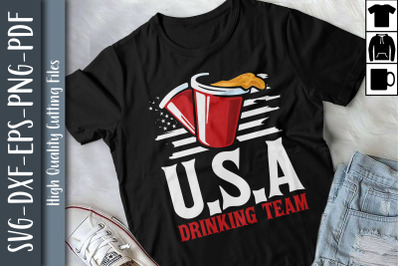 Independence Day USA Drinking Team