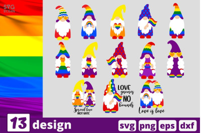 Pride Gnomes SVG Bundle