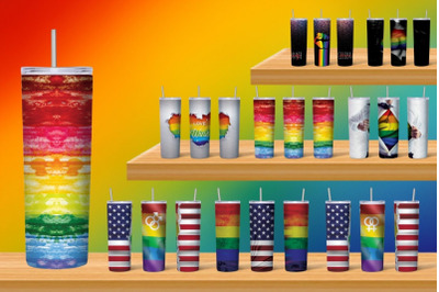 Gay Pride Tumbler Sublimation