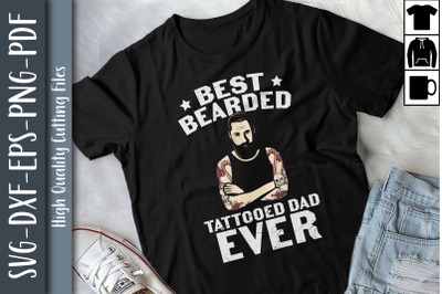 Best Bearded Tattooed Dad Ever