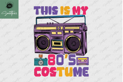 This Is My 80s Costume Cassette Lover