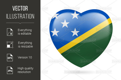 Heart icon of Solomon Islands