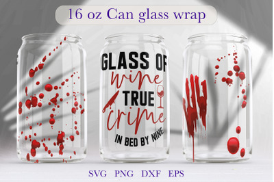 True crime Libbey Can Glass Full Wrap Beer glass can png