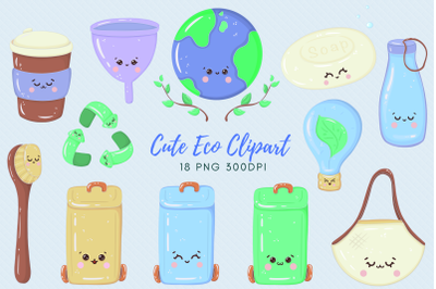 Eco friendly clipart illustration