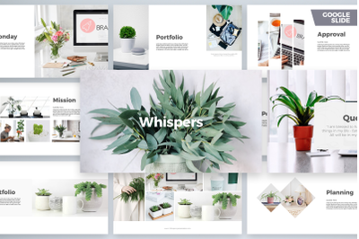 Whispers - Google Slides Template