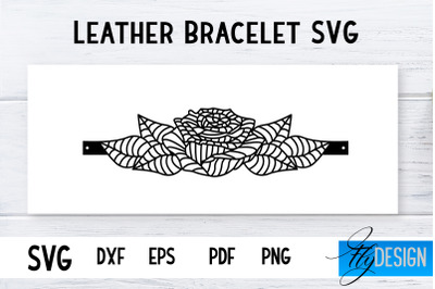 Leather Bracelets SVG | Bracelets SVG | Leather Design