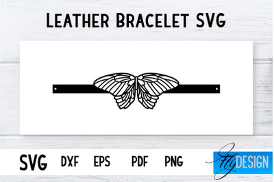 Leather Bracelets SVG | Bracelets SVG | Leather Design