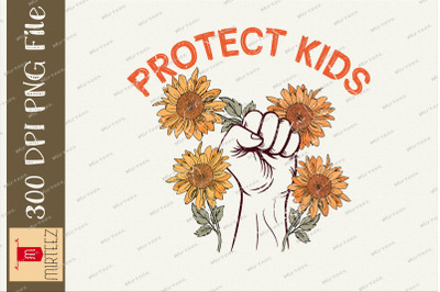 Protect Kids Flower No Gun PNG