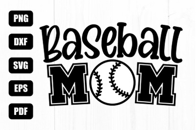 Baseball Mom Svg, Mom Life Svg, Softball Mom Svg, Cheer Svg