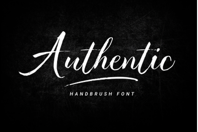 Authentic - Hand Brush Font