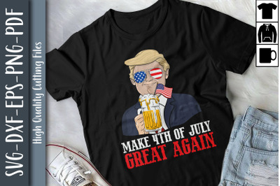 Make 4th Of July Great Again Gift