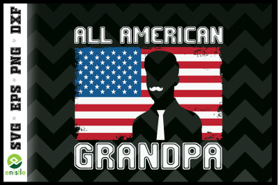 All American Grandpa 4th of July