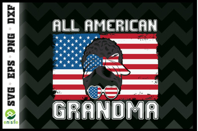 All American Grandma 4th of July