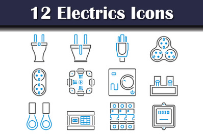 Electrics Icon Set