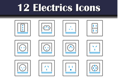 Electrics Icon Set