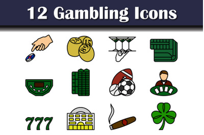 Gambling Icon Set