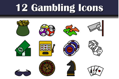 Gambling Icon Set