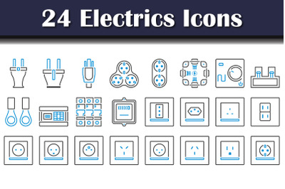 Electrics Icon Set