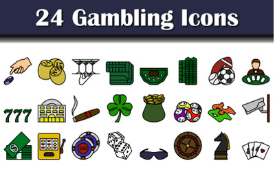 Gambling Icon Set