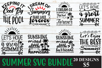 Summer svg bundle