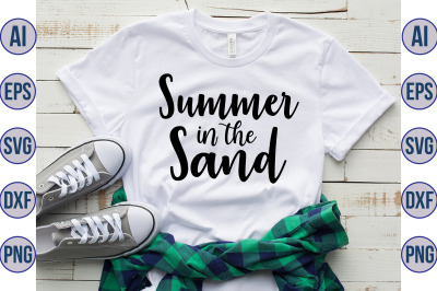 Summer in the Sand svg