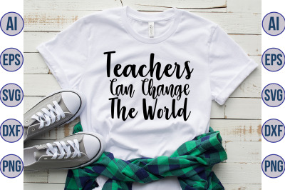 Teachers Can Change the World svg