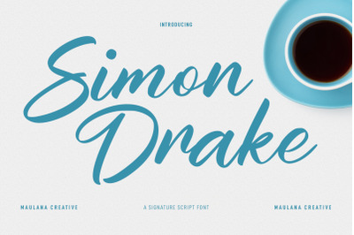 Simon Drake Script Font